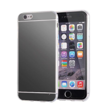 GSMLIVE iPhone 6 6S Plus (5,5&quot;) fekete tükrös szilikon hátlap tok tok és táska