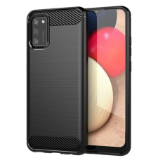 GSMLIVE Oppo Reno4 Z szilikon tok, fekete, Carbon fiber tok és táska