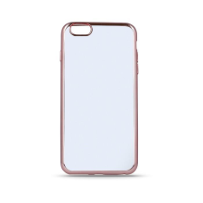GSMLIVE Samsung A320F Galaxy A3 2017 átlátszó, rose gold keretes vékony szilikon tok tok és táska