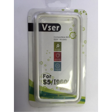 GSMLIVE Samsung G900F Galaxy S5 FEHÉR-ÁTLÁTSZÓ BUMPER tok és táska