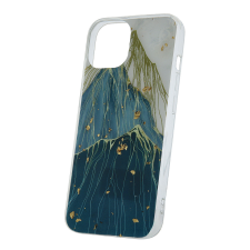 GSMLIVE Samsung Galaxy A25 hátlap tok, TPU tok, SM-A256, Gold Glam Mountain tok és táska