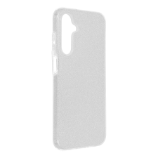 GSMLIVE Samsung Galaxy A26 szilikon tok, csillámos, hátlap tok, ezüst, SM-A266, Shining tok és táska