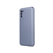 GSMLIVE Samsung Galaxy A54 hátlap tok, TPU tok, kék, SM-A546, Metallic tok és táska