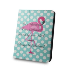 GSMLIVE Univerzális 9&quot;-10&quot; colos &quot;Flamingo&quot; mintás tablet könyvtok tablet tok