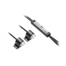 GTV AE-WBEZDPIR2-20 PIR érintésmentes kapcsoló, 2 érzékelő, 2 m kábel, fekete villanyszerelés