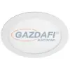  GTV LD-ORW13W-CBP LED panel süllyesztett, kerek 13W, 1020lm, AC220-240V, 50/60Hz 3000K, IP20