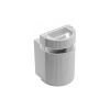 GTV Lighting GTV LD-SILVAGU10J-80 Fali lámpatest SILVA 1 irányú, GU10, MAX. 50W, IP54, AC220-240V, 50/60Hz, szürke