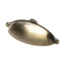 GTV MARSALA fogantyú 64 mm, antik szálcsiszolt sárgaréz bútor