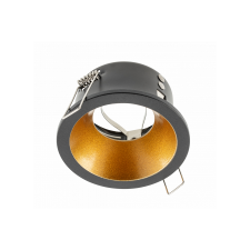GTV OP-ELVAOCM-03 Mennyezeti spot lámpatest ELVA, IP54, kerek, Ø85x45mm, fekete / réz világítás