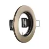  GTV OP-PAST1-30 Süllyesztett kerek spot lámpatest, antik arany, d=80mm