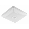 GTV OS-ITL12WKW-LED Mennyezeti lámpatest ITALIA LED, négyzet alakú, mozgásérzékelővel,12W,900lm,IP20,AC220-240V,50/60Hz,360°,4000K