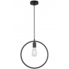 GTV Poland Spółka Akcyjna Függesztett lámpa, fekete karika (Fija)