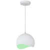 GTV Poland Spółka Akcyjna Modern függesztett lámpa, fehér-zöld színben (Mavia)