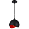 GTV Poland Spółka Akcyjna Modern függesztett lámpa fekete-piros színben (Mavia)
