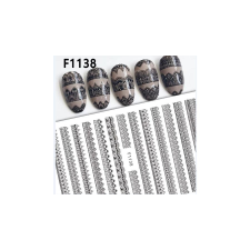 Guangzhou Merry Tech Körömmatrica - F1138 csipke körömdíszítő