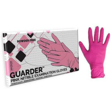 Guarder Pink gumikesztyű nitril púdermentes rózsaszín "XS" 100db/doboz (10doboz/karton)
