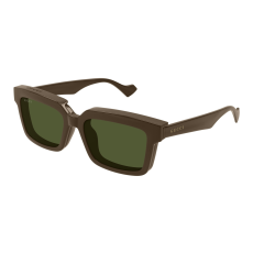 Gucci GG1543S-002 SHINY BROWN TRANSPARENT napszemüveg