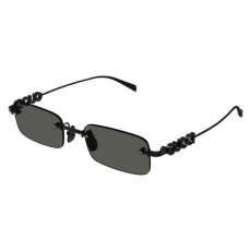 Gucci GG1808S 001 SHINY SOLID BLACK VARNISH GREY napszemüveg