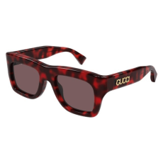 Gucci GG1811S 003 SHINY RED AND BLACK HAVANA RED napszemüveg