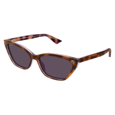 Gucci GG1815S 004 SHINY BILAYER MEDIUM HAVANA + MILKY LIGHT MAUVE VIOLET napszemüveg