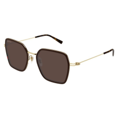 Gucci GG1850SA 003 SHINY TRANSPARENT TAUPE BROWN BROWN napszemüveg