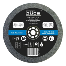 Güde 55531 Güde csiszolókorong 175X25X32mm K60 csiszolókorong és vágókorong