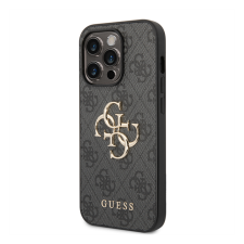 Guess 4G Big Metal Logo Apple iPhone 15 Pro Max hátlap tok, szürke tok és táska