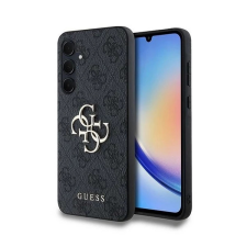 Guess 4G Big Metal Logo Samsung Galaxy A35 hátlap tok fekete GUHCSA354GMGGR (GUHCSA354GMGGR) tok és táska
