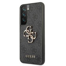 Guess 4G Big Metal Logo Samsung Galaxy S22 tok szürke (GUHCS22S4GMGGR) (GUHCS22S4GMGGR) - Telefontok tok és táska