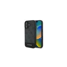 Guess 4G Bottom Stripe Apple iPhone 16 Plus hátlap tok, szürke GUHCP16MG4GLGR tok és táska