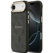 Guess 4G Charm Apple iPhone Air (2025) MagSafe hátlap tok, fekete tok és táska