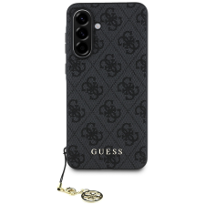Guess 4G Charms Collection Samsung Galaxy A56 kemény hátlap tok, fekete tok és táska