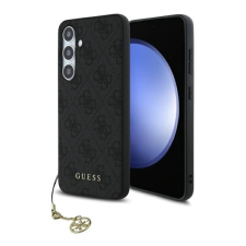 Guess 4G Charms Collection Samsung Galaxy S24 FE hátlap tok, szürke GUHCS24FEGF4GGR tok és táska
