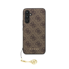 Guess 4G Charms Samsung Galaxy A54 5G szilikon tok, barna tok és táska