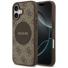 Guess 4G Circle Classic Logo Apple iPhone 17 MagSafe tok, barna tok és táska