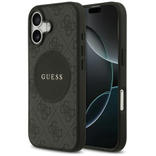Guess 4G Circle Classic Logo Apple iPhone 17 MagSafe tok, fekete tok és táska