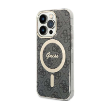 Guess 4G MagSafe - telefontok iPhone 15 Pro fekete tok és táska