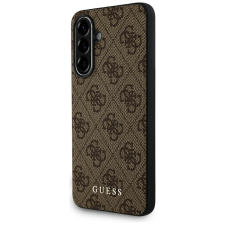 Guess 4G Metal Gold Logo Samsung Galaxy A56 hátlap tok, barna tok és táska