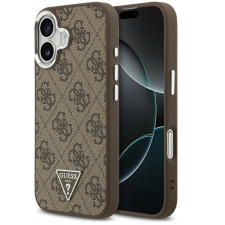 Guess 4G Triangle Logo Apple iPhone 17 MagSafe hátlap tok, barna tok és táska