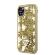 Guess Apple iPhone 11 Pro GUESS GUHCN58HDGTPD Hátlap - Arany tok tok és táska