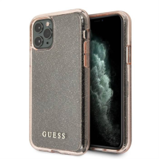 Guess Apple iPhone 11 Pro GUESS GUHCN58PCGLPI Glitter TPU Hátlap - Rózsaszín tok és táska