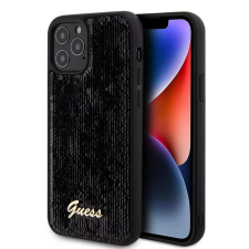 Guess Apple iPhone 12/12 Pro tok fekete GUHCP12MPSFDGSK (129044) (GUHCP12MPSFDGSK) tok és táska