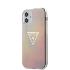 Guess Apple iPhone 12 Mini GUESS GUHCP12SPCUMCGG01 Hátlap - Púder Rózsaszín tok és táska