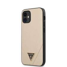 Guess Apple iPhone 12 Mini GUESS GUHCP12SVSATMLLG Hátlap - Arany tok és táska