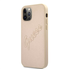 Guess Apple iPhone 12 Pro Max GUESS GUHCP12LRSAVSLG Hátlap - Arany tok és táska