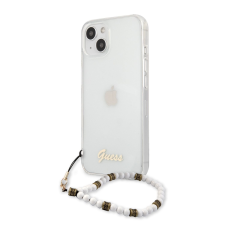Guess Apple iPhone 13 Mini GUESS GUHCP13SKPSW TPU Hátlap - Átlátszó tok és táska