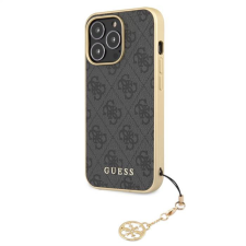 Guess Apple iPhone 13 Pro Max GUESS GUHCP13XGF4GGR Hátlap - Szürke tok és táska