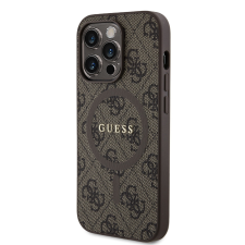 Guess Apple iPhone 14 Pro Max GUESS GUHMP14XG4GFRW MagSafe Hátlap - Barna tok és táska