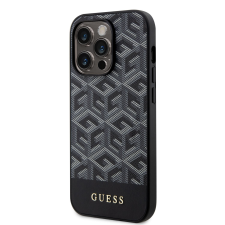 Guess Apple iPhone 14 Pro Max GUESS GUHMP14XHGCFSEK MagSafe Hátlap - Fekete tok és táska