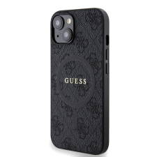 Guess Apple iPhone 15 GUESS GUHMP15SG4GFRK MagSafe Hátlap - Fekete tok és táska